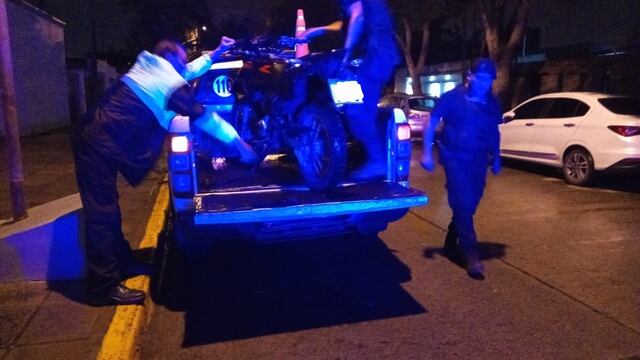 Operativo vial en Rafaela