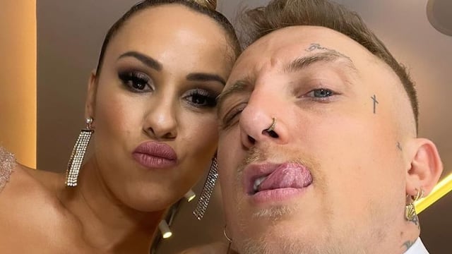 Barby Silenzi y El Polaco en el 15 de Sol, su hija con Karina La Princesita