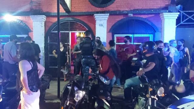 El despeje se llevó a cabo sin inconvenientes y se procedió a la clausura provisoria del lugar.