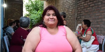 Marcela Ibaceta, presidenta de la fundación sanjuanina "Alas de Águila" que acompaña a chicos con discapacidad.