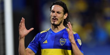 A Cavani el VAR le anuló un gol. Foto: AP