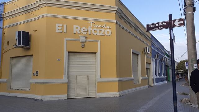 La Tienda el Retazo cerró sus puertas, en Jesús María.