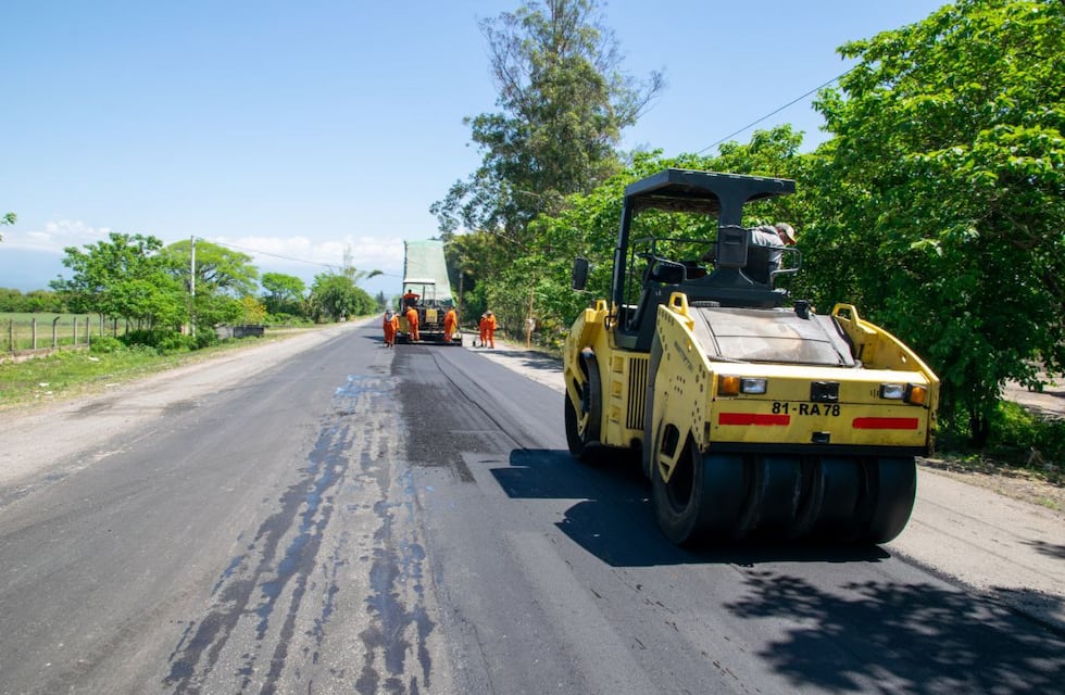 Con una inversión de $3.500 millones, avanza la repavimentación de la Ruta 331