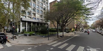 Oroño y Rioja, donde ocurrió la agresión.