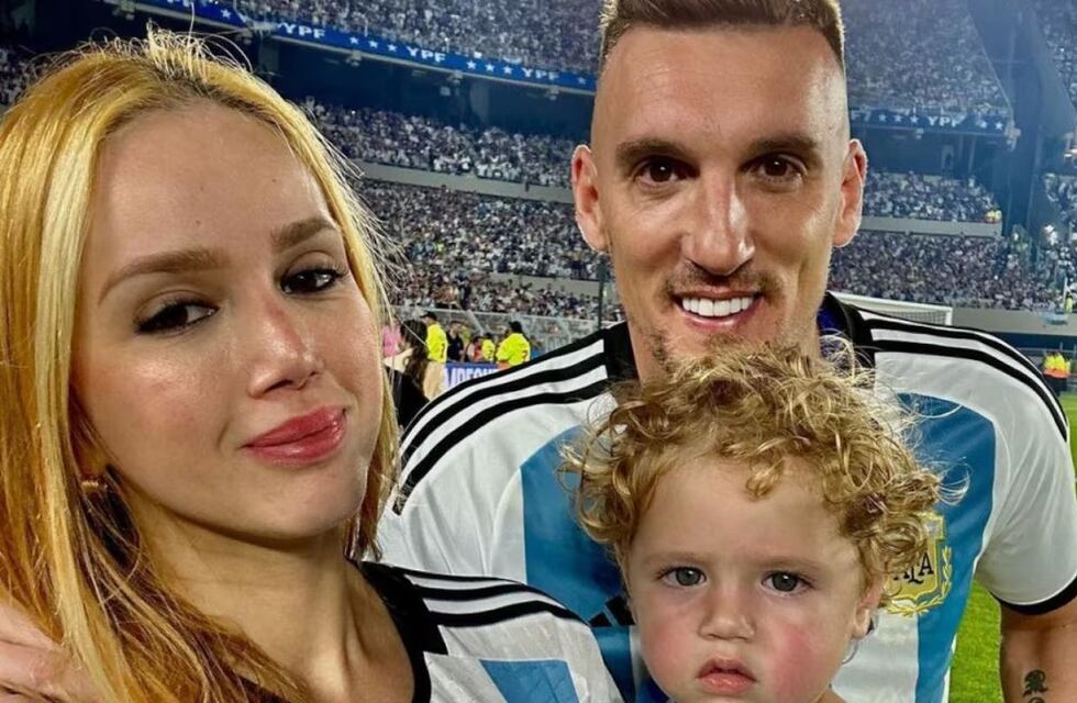 La tierna foto del hijo de Franco Armani tras recibir el alta médica