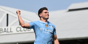 Julián Álvarez se pronunció tras el triunfo de Manchester City.