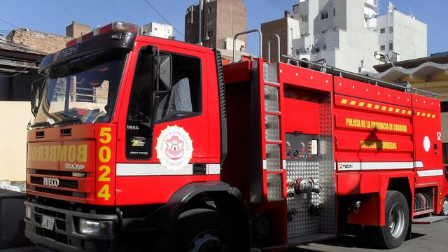 Bomberos de Córdoba. (Imagen Ilustrativa)