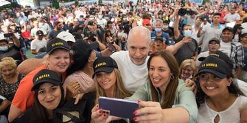 Quién es Milagros Maylin, la nueva pareja de Horacio Rodríguez Larreta.