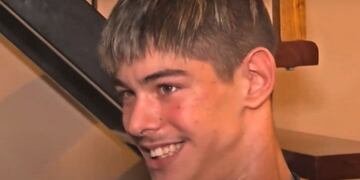 Leandro, el joven de 19 años que necesita juntar cerca de 6 mil dólares para pagar su tratamiento médico.