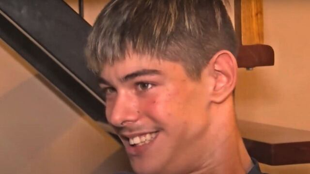 Leandro, el joven de 19 años que necesita juntar cerca de 6 mil dólares para pagar su tratamiento médico.