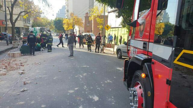 Derrumbe en Villa Crespo