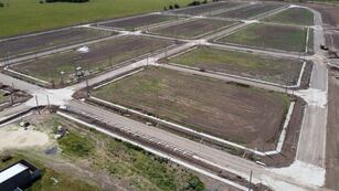 Obras en los 315 lotes del barrio N° 42