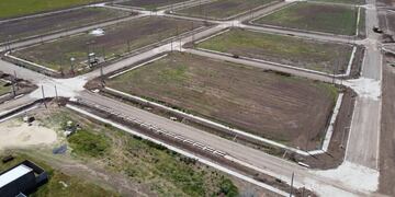 Obras en los 315 lotes del barrio N° 42