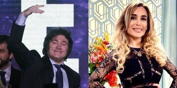 Así fue la declaración de amor de Javier Milei a Fátima Florez que enloqueció Instagram. (Collage web)