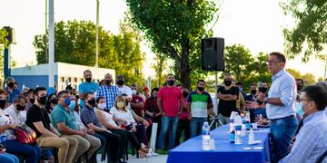 Gustavo Martínez reunió a dirigentes de su espacio político.