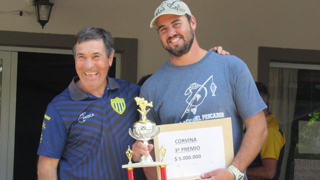 El puntaltense Federico Wagner finalizó tercero en el concurso de pesca de Marisol.
