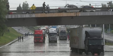 La fuerte tormenta que afectó al Gran Mendoza dejó daños en distintos puntos del área metropolitana. Ignacio Blanco.