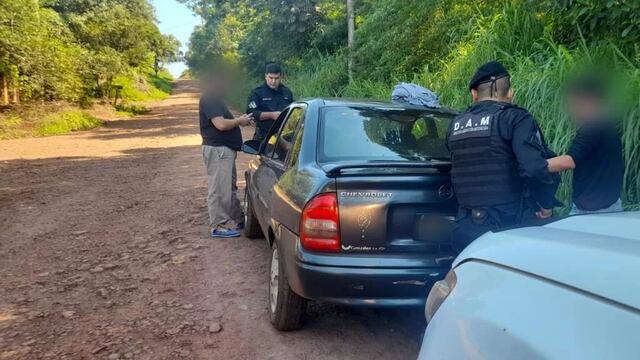 Operativos policiales en Eldorado dejó dos detenidos.