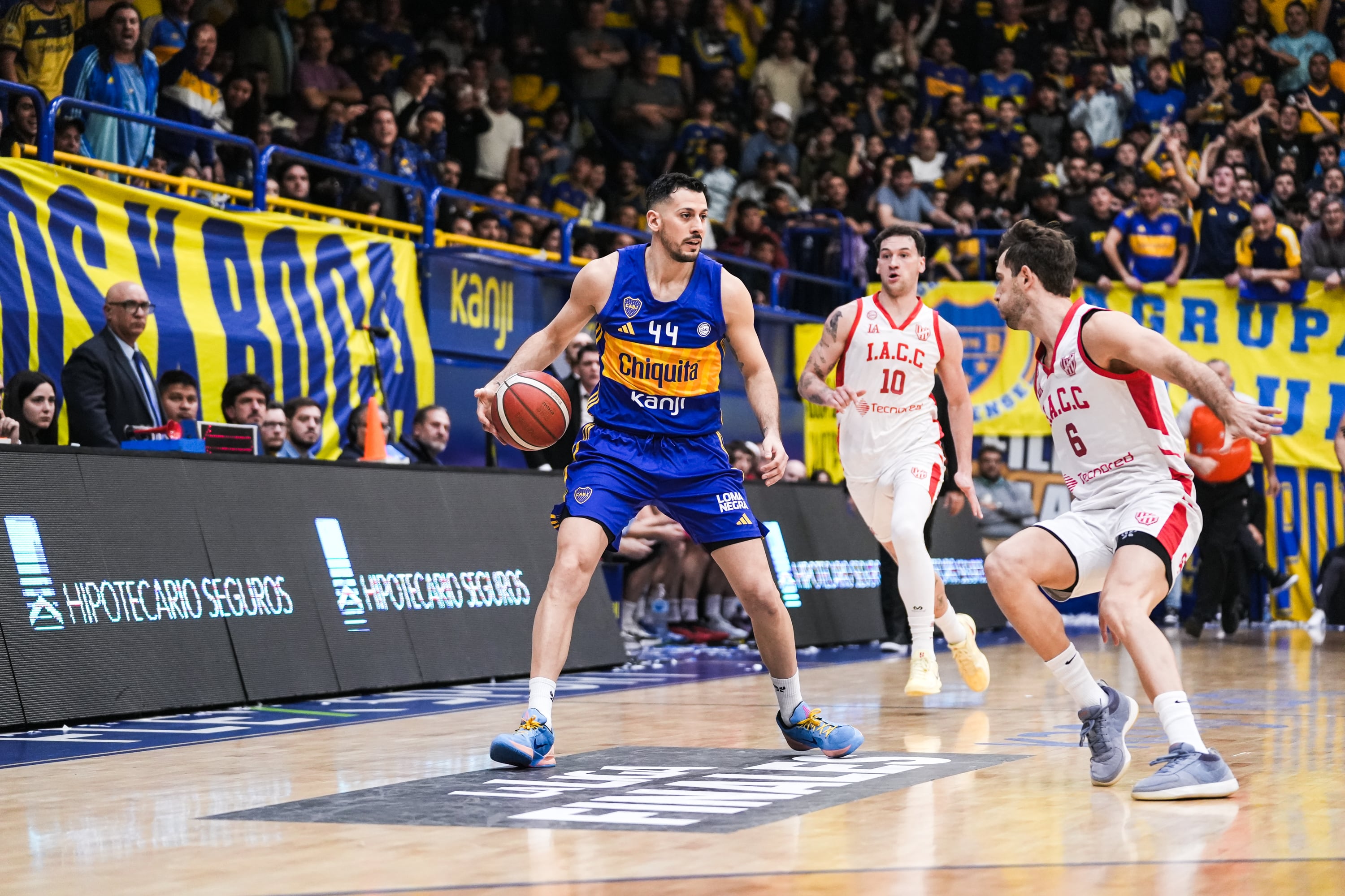 Instituto visitó a Boca en el juego siete de la final de la Liga Nacional de Básquet. ((Prensa Liga Nacional)