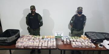 Rafaelinos detenidos en Córdoba con 8 millones de pesos: iban a Mendoza