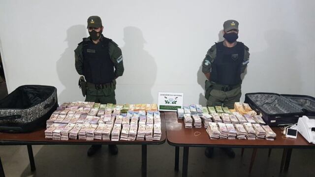 Rafaelinos detenidos en Córdoba con 8 millones de pesos: iban a Mendoza
