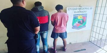 Cinco detenidos en Eldorado por disturbios y daños a la propiedad.