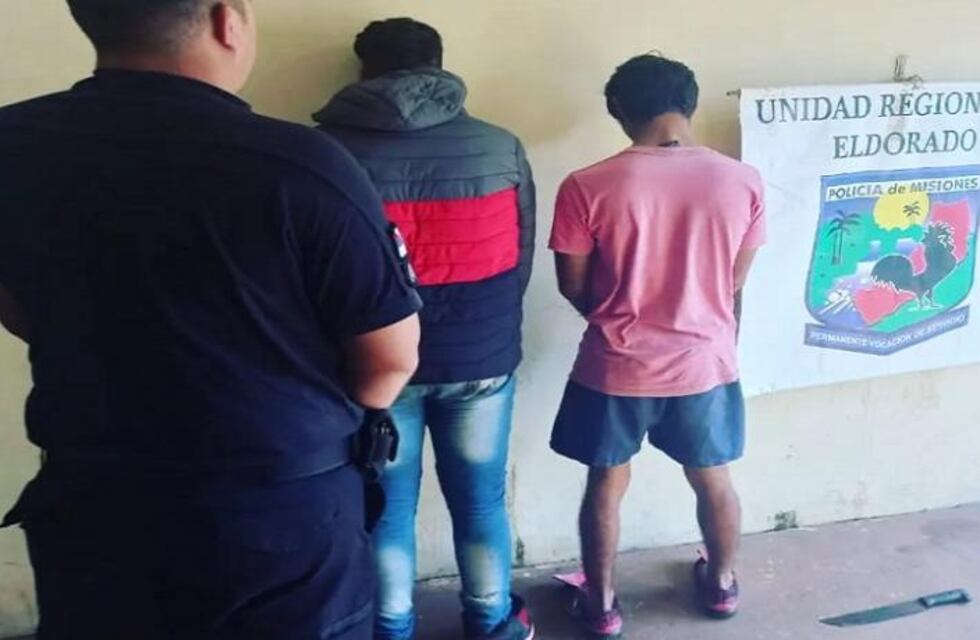 Cinco detenidos en Eldorado por disturbios y daños a la propiedad