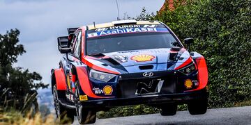 Tanak, nuevo líder en Bélgica, con Hyundai.