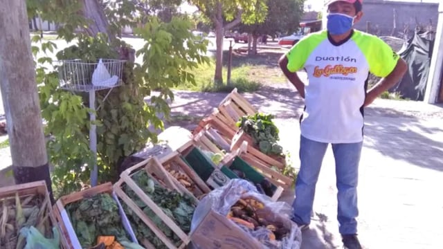 José Rubén Navarro, un cartonero sanrafaelino que lleva 55 años ayudando a otras personas.