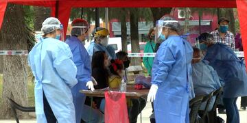 El Ministerio de Salud implementó el plan Detectar Federal en octubre para rastrear pacientes en la ciudad del norte. (@minsaludsantafe)