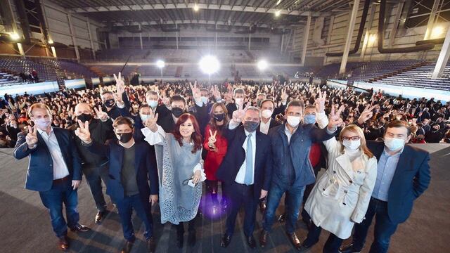 El Frente de Todos cerró la campaña en Tecnopolis. (Twitter: @FrenteDeTodos)
