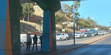 Demoras en el tránsito de Córdoba. (@leoguevara80)