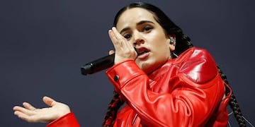 Rosalía provocó la risa del público al leer la recordada frase.