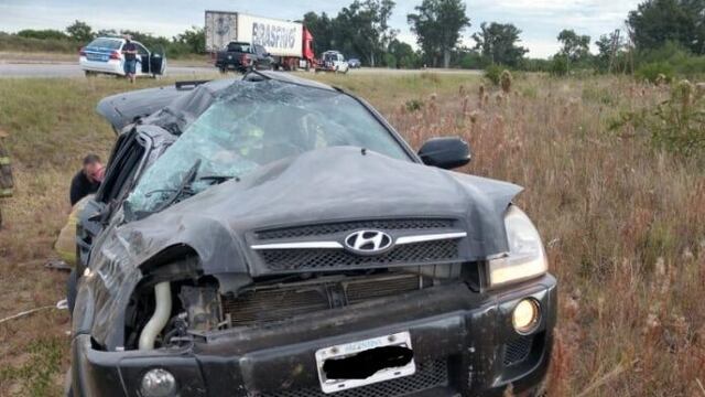 Accidente en Autovía Artigas
