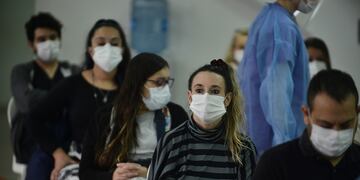 Centro de vacunación contra el coronavirus. (Foto: José Gabriel Hernández)