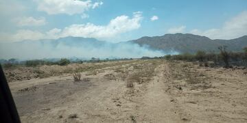 Incendios en distintos puntos de San Luis