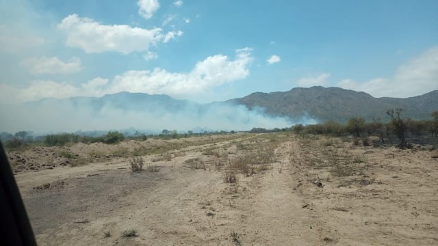 Incendios en distintos puntos de San Luis