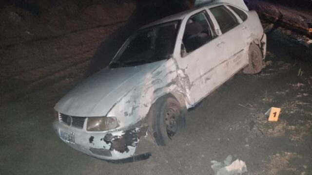 El siniestro ocurrió en Ruta 155 y Costa Canal.