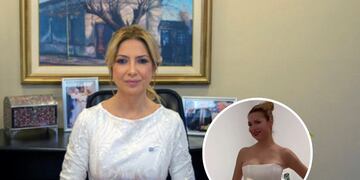 Reapareció Fabiola Yañez vestida de novia: el llamativo video que se volvió viral