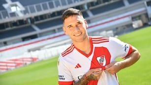 Rodrigo Villagra dejó Talleres para jugar en el club de sus sueños, River Plate.
