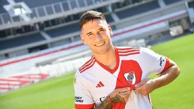 Rodrigo Villagra dejó Talleres para jugar en el club de sus sueños, River Plate.