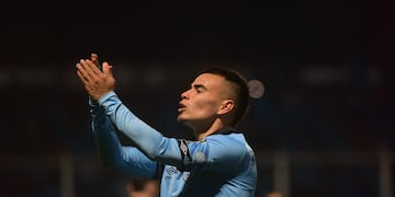 Lucas Zelarayán, el capitán de Belgrano, en duelo internacional contra el Portugal de Cristiano Ronaldo.