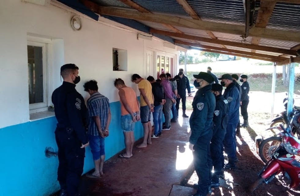 Agresión hacia los efectivos policiales en picada El Doradito