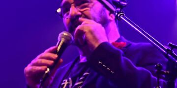 El cantautor de 65 años participó este fin de semana de dos conciertos de La Trova Rosarina.