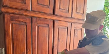 Las imágenes del operativo en barrio Alejandro Centeno.