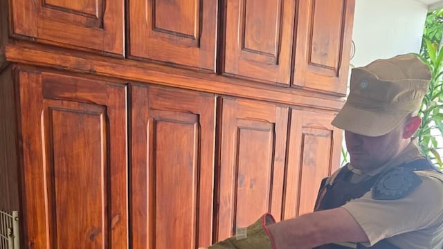 Las imágenes del operativo en barrio Alejandro Centeno.