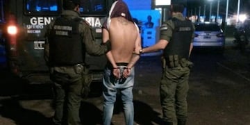 Detención de Alexis Camino