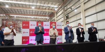 Juan Schiaretti y el intendente Ignacio García Aresca,