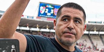 Juan Román Riquelme en Córdoba (Gentileza)