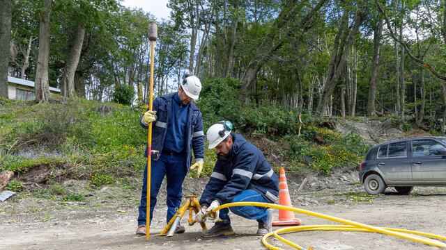 Ushuaia: el barrio “Nuestro Lugar” ya cuenta con el servicio de gas natural
